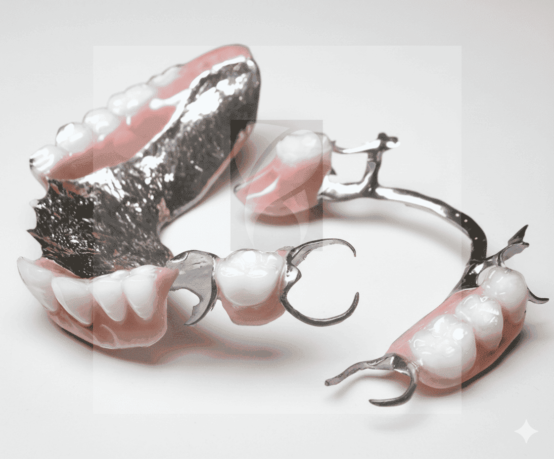 Custom Cobalt Chrome Full or Partial Denture for $519 - Premium Fit Custom Cobalt Chrome Full or Partial Denture for $519 - Premium Fit